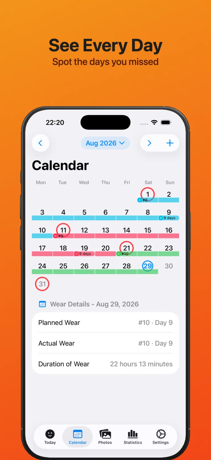 See Every Day - Spot the days you missed